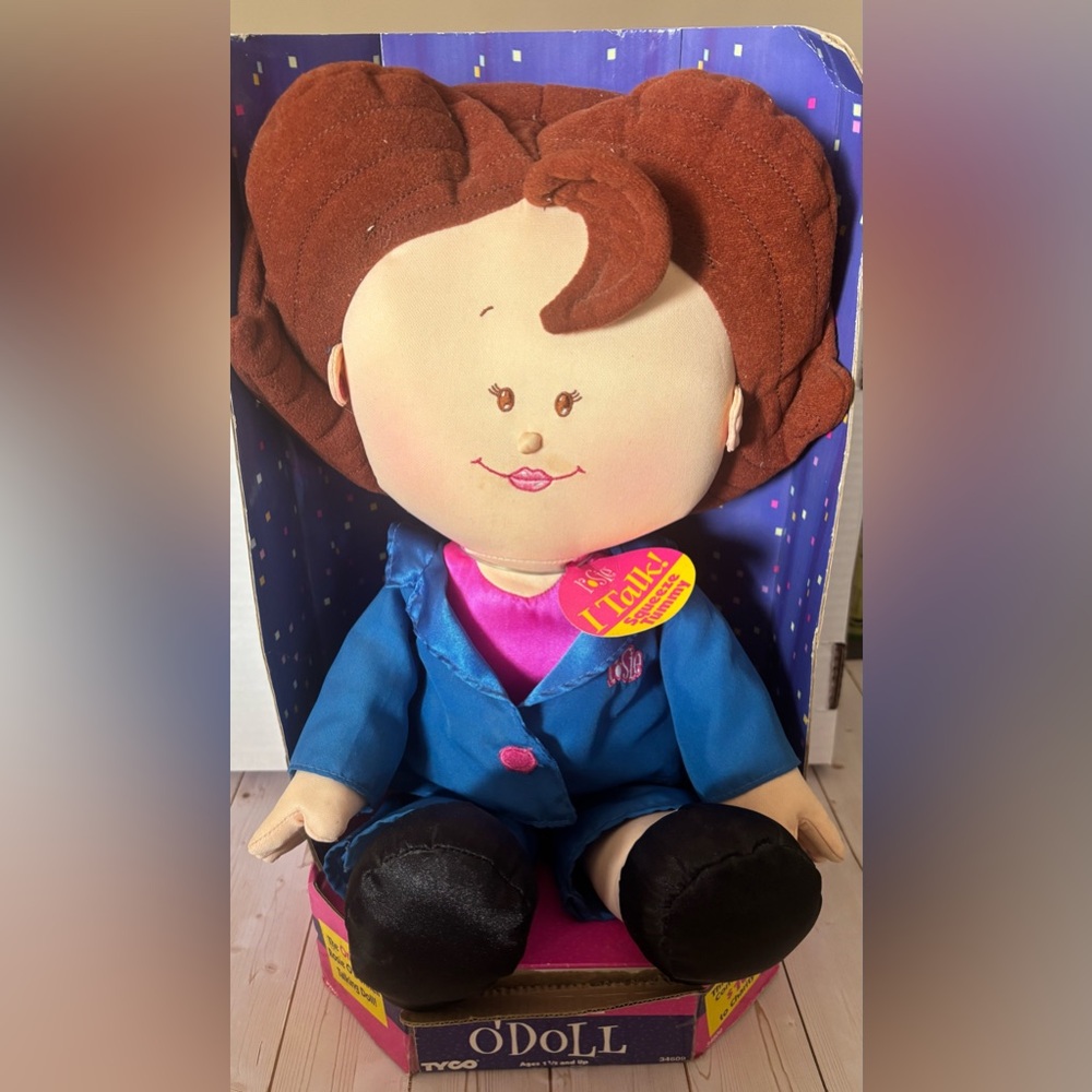 1997 Rosie O’Donnell Talking Doll Tyco Mattel WORKING In Box